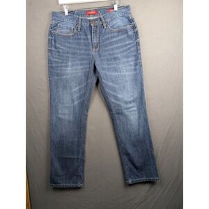 Guess Mens Slim Straight De Mar Fit Blue Denim Jeans‎ 32x30